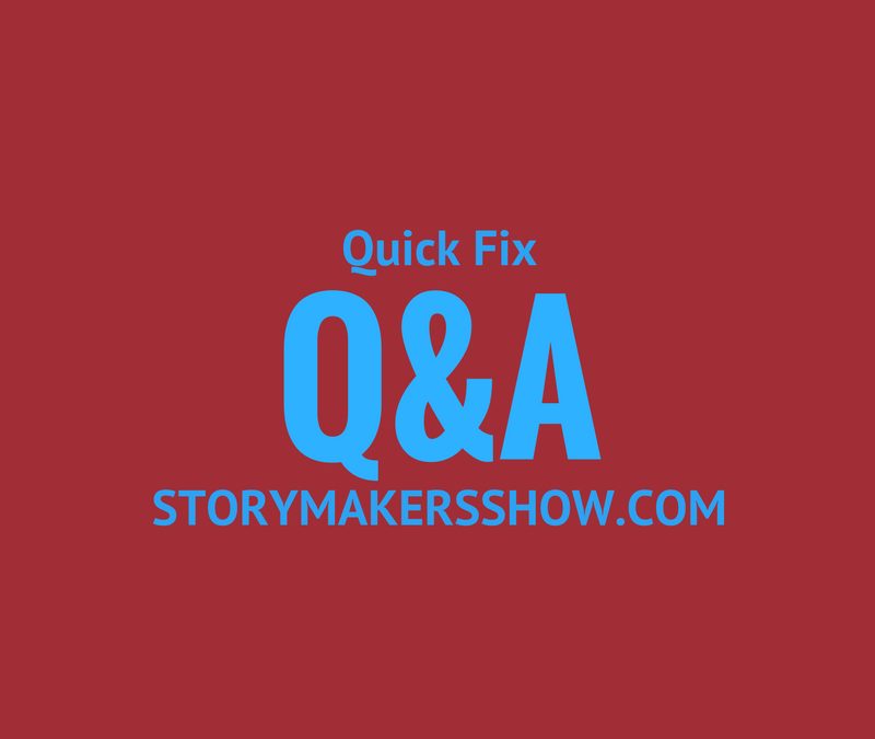 Episode 44: Quick Fix Q&A – Dialogue